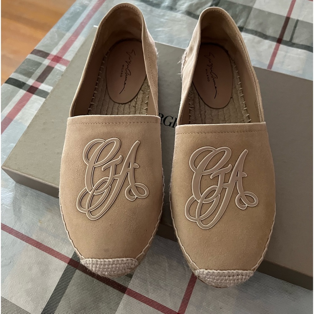 Giorgio Armani Suede espadrilles